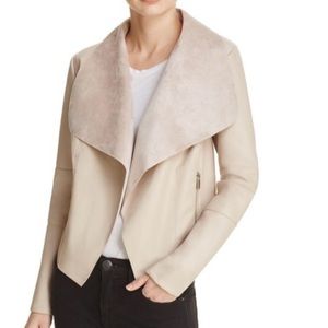 Pink Nude leather jacket